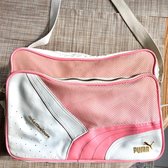 PUMA Pink Messenger Bag - Picture 1 of 9